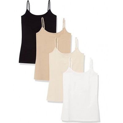 4-pack Camel Multi Women's 4-Pack Slim-Fit Camisole