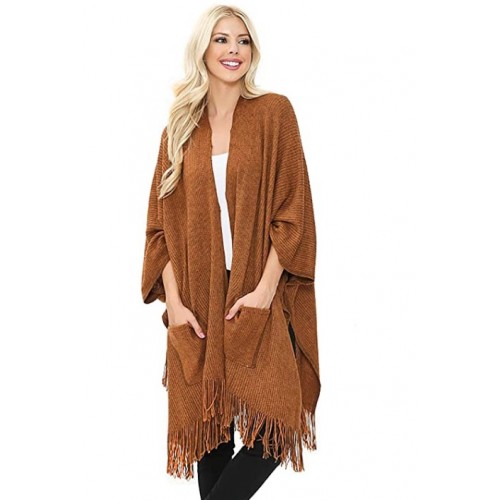 Chunky Knit Kimono Loose Cover Up- Textured Open Front Cardigan Shawl Cape Sweater Top with Pockets for Layering Chunky Knit Kimono Loose Cover Up- Textured Open Front Cardigan Shawl Cape Sweater Top with Pockets for Layering